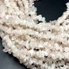 Rose Quartz Beads Strand 9x6-6x4 mm Ship Hand Cut Cut VS Clarity Pale Pink Color Healing Jewelry Making