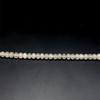 Natural Rose Quartz Gemstone Tyre Faceted 8mm Drilled 185 Carats | Pale Pink Color | 16 Inch Bead Strand for Jewelry Making