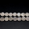 Rose Quartz Beads Strand 12.5x7.5-12 mm Tyre Plain Cut VS Clarity Pale Pink Color Birthstone Jewelry Making