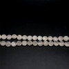 Rose Quartz Beads Strand 12.5x7.5-12 mm Tyre Plain Cut VS Clarity Pale Pink Color Birthstone Jewelry Making