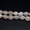 Natural Rose Quartz Gemstone Balloon Plain Smooth 13x10-14x10mm Drilled 272.5 Carats | Pale Pink Color | 15.6 Inch Bead Strand for Jewelry Making