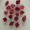Natural Spinel Uncut Rough 16 Pieces 22.6 Carats Crimson Red-Hot Pink Color 5A Quality Burmese Mines Raw Gemstone