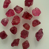 Natural Spinel Uncut Rough 16 Pieces 22.6 Carats Crimson Red-Hot Pink Color 5A Quality Burmese Mines Raw Gemstone