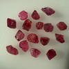 Natural Spinel Uncut Rough 16 Pieces 22.6 Carats Crimson Red-Hot Pink Color 5A Quality Burmese Mines Raw Gemstone
