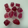 Natural Spinel Uncut Rough 12 Pieces 34.33 Carats Crimson Red-Hot Pink Color 5A Quality Burmese Mines Raw Gemstone