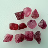 Natural Spinel Uncut Rough 11 Pieces 31.63 Carats Crimson Red-Hot Pink Color 5A Quality Burmese Mines Raw Gemstone