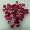 Natural Spinel Uncut Rough 40 Pieces 27.55 Carats Crimson Red-Hot Pink Color 5A Quality Burmese Mines Raw Gemstone