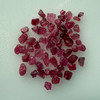 Natural Spinel Uncut Rough 60 Pieces 57.19 Carats Crimson Red-Hot Pink Color 5A Quality Burmese Mines Raw Gemstone
