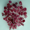 Natural Spinel Uncut Rough 60 Pieces 57.19 Carats Crimson Red-Hot Pink Color 5A Quality Burmese Mines Raw Gemstone