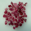 Natural Spinel Uncut Rough 60 Pieces 57.19 Carats Crimson Red-Hot Pink Color 5A Quality Burmese Mines Raw Gemstone