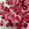 Natural Spinel Uncut Rough 60 Pieces 57.19 Carats Crimson Red-Hot Pink Color 5A Quality Burmese Mines Raw Gemstone