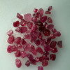 Natural Spinel Uncut Rough 60 Pieces 57.19 Carats Crimson Red-Hot Pink Color 5A Quality Burmese Mines Raw Gemstone