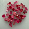 Natural Spinel Uncut Rough 35 Pieces 30.57 Carats Crimson Red-Hot Pink Color 5A Quality Burmese Mines Raw Gemstone