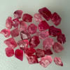 Natural Spinel Uncut Rough 28 Pieces 22.97 Carats Crimson Red-Hot Pink Color 5A Quality Burmese Mines Raw Gemstone