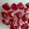 Natural Spinel Uncut Rough 20 Pieces 14.7 Carats Raspberry Red Color 5A Quality Burmese Mines Raw Gemstone