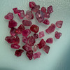 Natural Spinel Uncut Rough 35 Pieces 32.14 Carats Crimson Red-Hot Pink Color 5A Quality Burmese Mines Raw Gemstone
