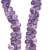 Amethyst Africa Beads Strand 8x5mm Drop Briolette Cut Heather Purple Color VVS Clarity Loose Gemstone