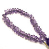 Amethyst Africa Beads Strand 9x6,8x5mm Drop Heather Purple Color Briolette Cut VVS Clarity Loose Gemstone