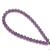 Natural African Amethyst Beads | Briolette Faceted Ball | 6mm | 38 Pcs 53 Carats | Heather Purple | VVS Clarity | 8.5 Inch Loose Strand Gemstone Jewelry Making