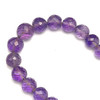 Amethyst Africa Beads Strand 9-6mm Ball Grape Purple Color Briolette Cut VS Clarity Loose Gemstone