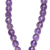 Amethyst Africa Beads Strand 9-6mm Ball Grape Purple Color Briolette Cut VS Clarity Loose Gemstone