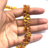 Citrine Gemstone Beads 9x7-7x5mm Drop Briolette Cut Madeira Color FL Clarity Strands for Jewelry Making