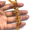 Citrine Gemstone Beads 10x7-6x4mm Briolette Cut Drop Madeira Color FL Clarity Strands for Jewelry Making
