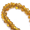 Natural Citrine Gemstone Beads 7x5mm Briolette Cut Drop Madeira Color FL Clarity Strands for Jewelry Making
