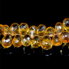 Citrine Gemstone Beads 7x5mm Briolette Cut Drop Madeira Color VVS Clarity Strands for Making Jewelry