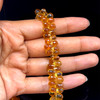 Citrine Gemstone Beads 7x5mm Briolette Cut Drop Madeira Color VVS Clarity Strands for Jewelry Making