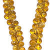 Citrine Gemstone Beads 8x6mm Briolette Cut Drop Golden Yellow Color FL Clarity Strands for Jewelry Making