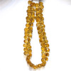 Citrine Gemstone Beads 8x5.5mm Briolette Cut Drop Golden Yellow Color FL Clarity Strands for Jewelry Making