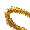 Citrine Gemstone Beads 8x5mm Briolette Cut Drop Madeira Color VVS Clarity Strands for Jewelry Making