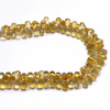 Citrine Gemstone Beads 9x6mm Briolette Cut Drop Dandelion Color FL Clarity Strands for Jewelry Making