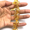 Citrine Gemstone Beads 10x6mm Briolette Cut Drop Dandelion Color FL Clarity Strands for Jewelry Making