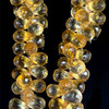 Citrine Beads 9x6mm Briolette Cut Drop Amber Yellow Color VVS Clarity Gemstone for Jewelry Making