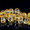 Citrine Gemstone Beads 9x6mm Briolette Cut Drop Amber Yellow Color VVS Clarity Strands for Jewelry Making