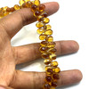 Citrine Gemstone Beads 10x6-9x6mm Briolette Cut Drop Golden Citrine Color FL Clarity Strands for Jewelry Making