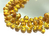 Citrine Gemstone Beads 9x6mm Briolette Cut Drop Golden Citrine Color FL Clarity Strands for Jewelry Making