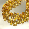 Citrine Gemstone Beads 8x6-7x5mm Briolette Cut Drop Golden Citrine Color FL Clarity Strands for Jewelry Making