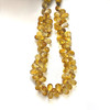 Citrine Gemstone Beads 10x5-8x5mm Briolette Cut Drop Golden Citrine Color VVS Clarity Strands for Jewelry Making