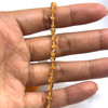 Citrine Gemstone Beads 6x4-5x4mm Briolette Cut Drop Tuscan Yellow Color SI Clarity Strands for Jewelry Making