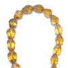 Citrine Gemstone Beads 12x8-8x6mm Briolette Cut Drop Dandelion Color VS Clarity Strands for Jewelry Making