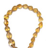 Citrine Gemstone Beads 11x7-5x4mm Briolette Cut Drop Dandelion Color VVS Clarity Strands for Jewelry Making