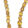 Citrine Gemstone Beads 6x4-5x4mm Briolette Cut Drop Tuscan Yellow Color VS Clarity Strands for Jewelry Making