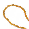 Citrine Gemstone Beads 5x4-3x2mm Briolette Cut Drop Madeira Color VVS Clarity Strands for Jewelry Making