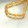Citrine Gemstone Beads 6x4.5-5x4.5mm Briolette Cut Drop Golden Citrine Color VVS Clarity Strands for Jewelry Making
