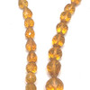 Citrine Gemstone Beads 9x7-6x5mm Briolette Cut Drop Madeira Color VVS Clarity Strands for Jewelry Making