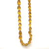 Citrine Gemstone Beads 10x7-7x6mm Briolette Cut Drop Amber Yellow Color VS Clarity Strands for Jewelry Making