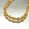 Citrine Gemstone Beads 9x5-6x5mm Briolette Cut Drop Dandelion Color VVS Clarity Strands for Jewelry Making